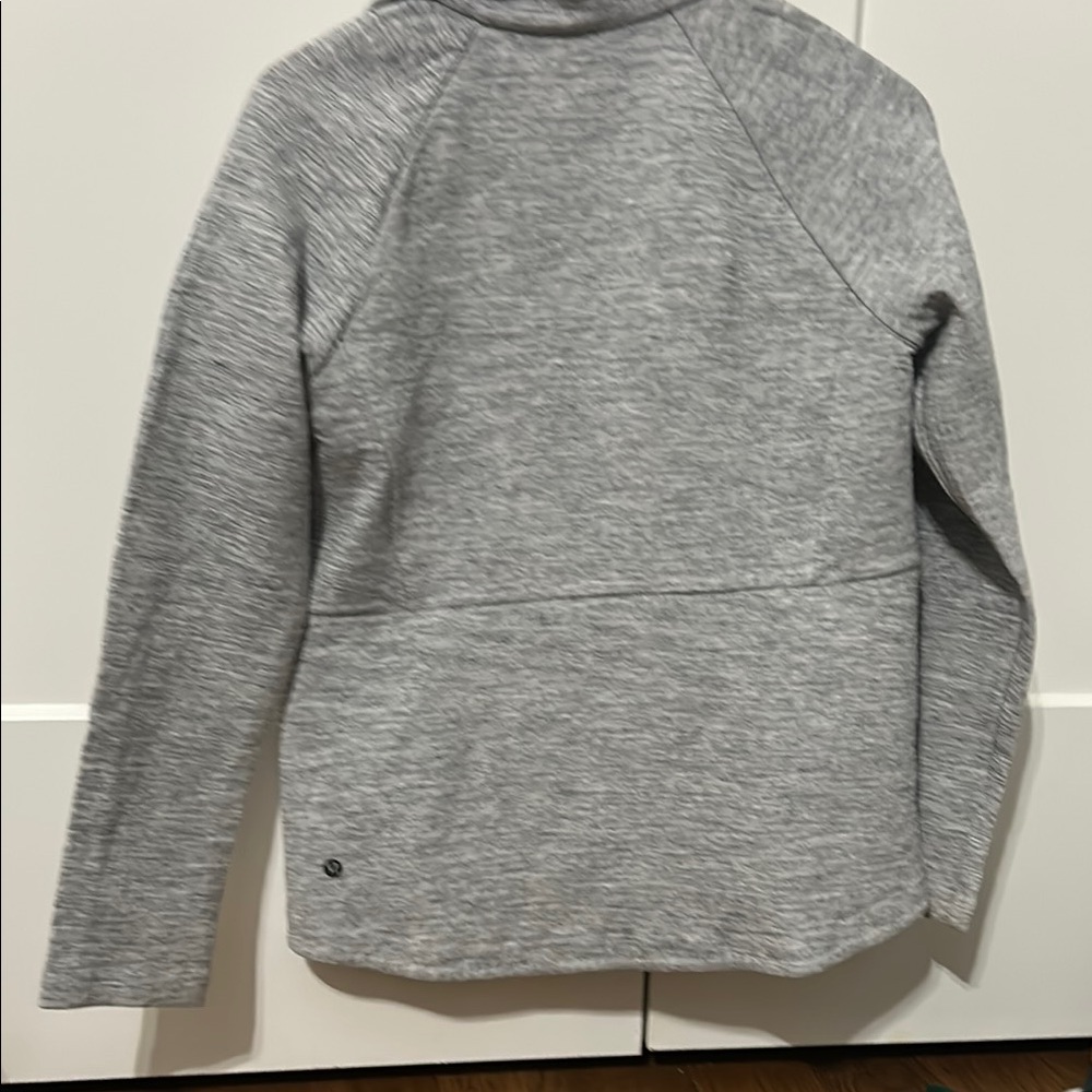 Gray Zip-Up Jacket - image 4